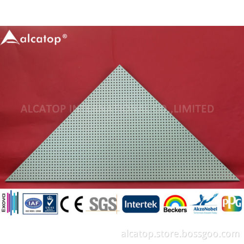 Builing Irregular Aluminium Ceiling